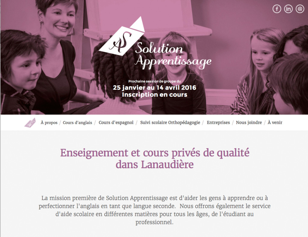 Solution Apprentissage